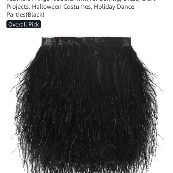 *NEW* feather trim - Picture 1 of 2